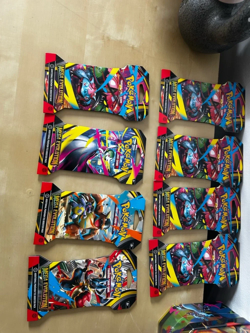 10 Pokémon Mega Evolution Booster‎ Packs - Multicolor - Picture 2 of 5